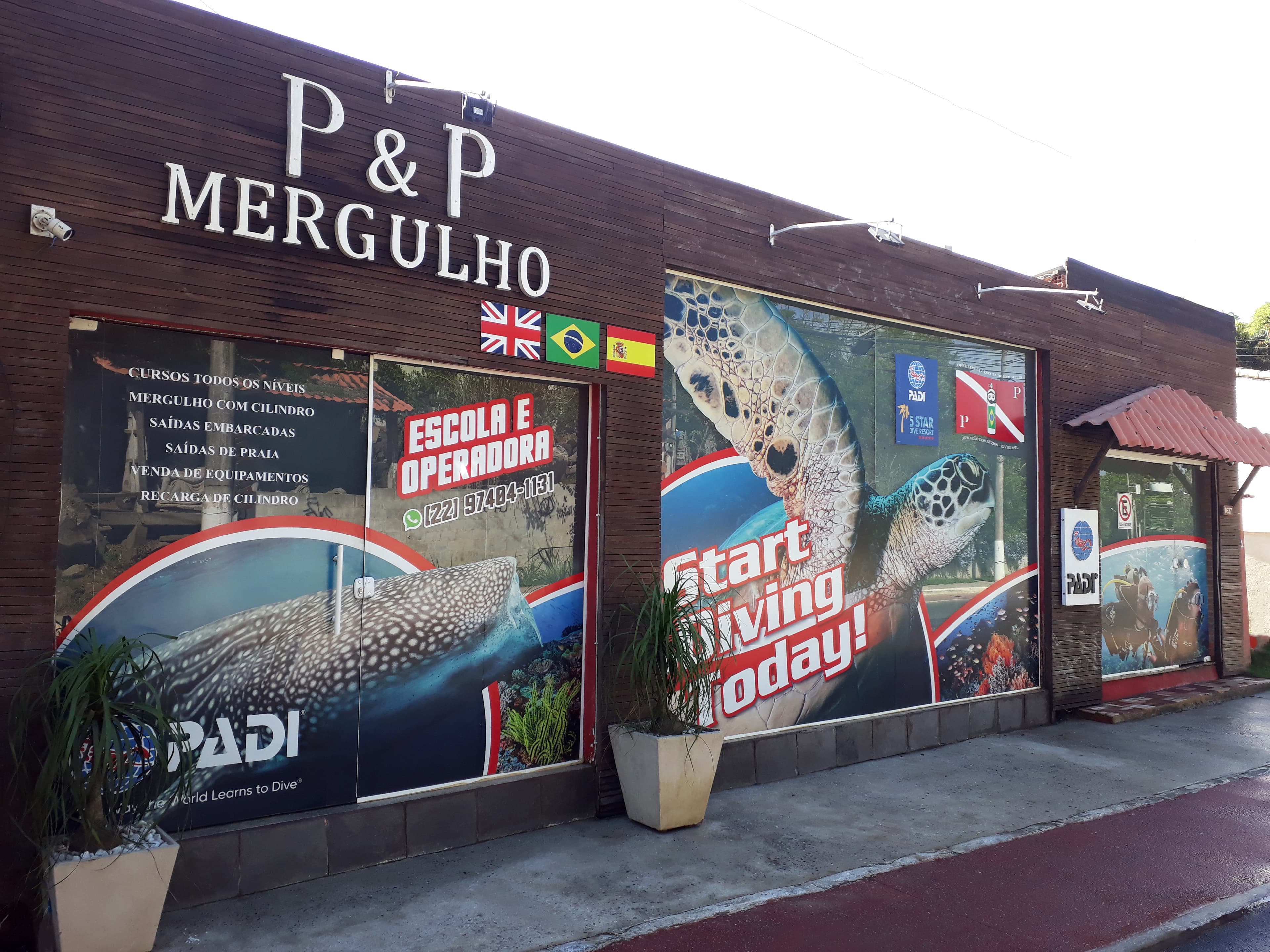 P&amp;P Mergulho
