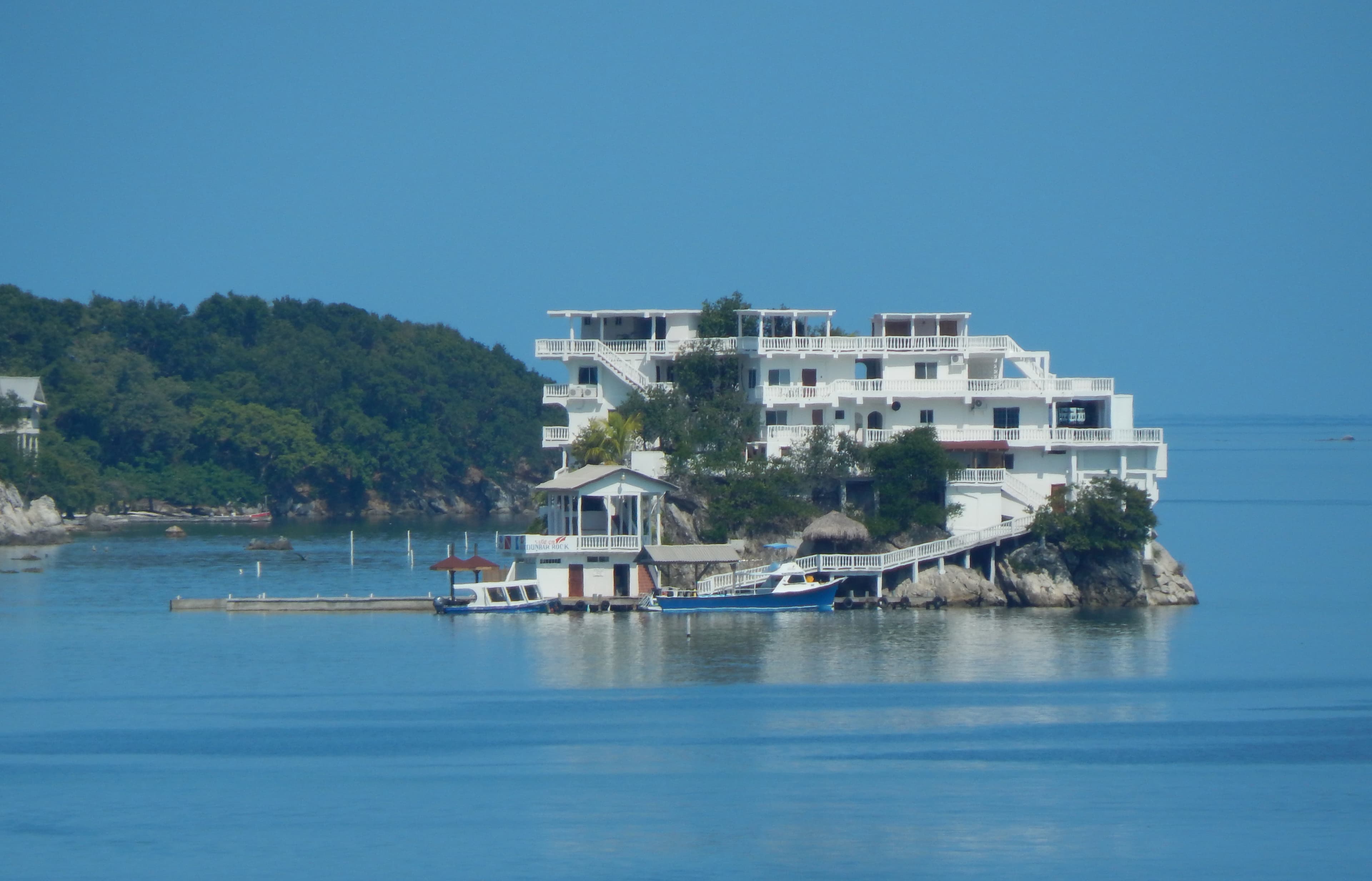 Villa on Dunbar Rock