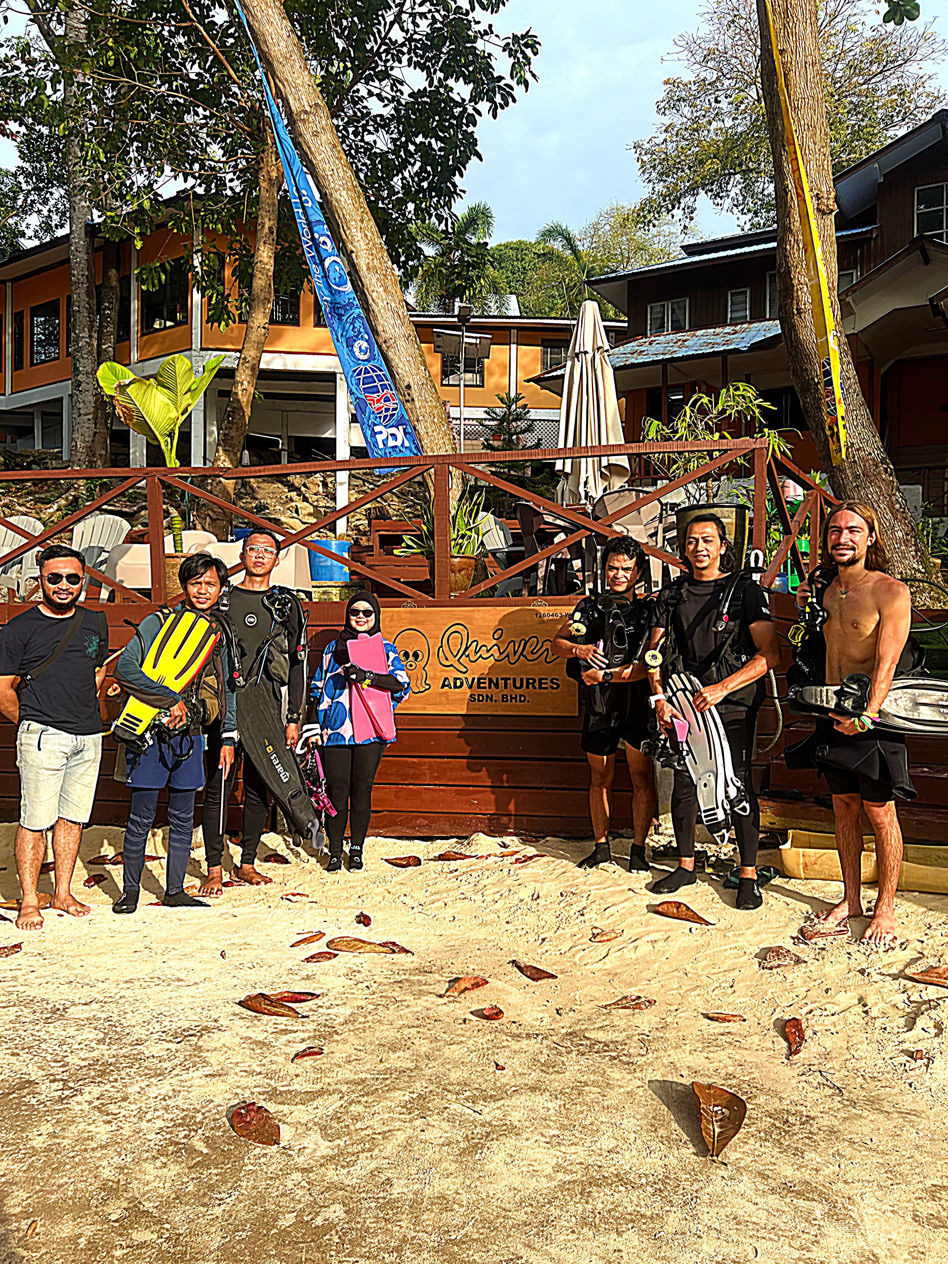 Quiver Dive Team - Perhentian Island