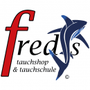 fred´s tauchshop &amp; tauchschule logo