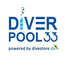 DIVER POOL 33 powered by divestore.de logo