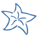 Duikschool De Blauwe Zeester logo