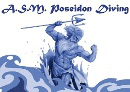 ASD POSEIDON  DIVING logo