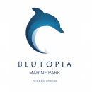 BLUTOPIA MARINE PARK logo
