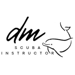 DM SCUBA INSTRUCTOR logo
