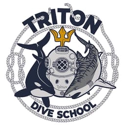 Triton Dive School logo