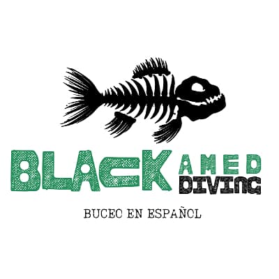 BLACK AMED DIVING