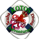 Kotos Adventures diving center logo