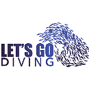 LET’S GO DIVING logo