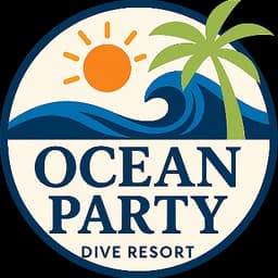 OCEAN PARTY DIVE logo