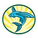 飞鱼潜水俱乐部 logo