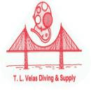 TL Velas Diving Supply logo