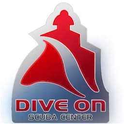 DIVE ON scuba center logo