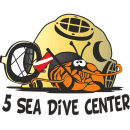 5 Sea Dive Center logo