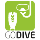 GO DIVE logo